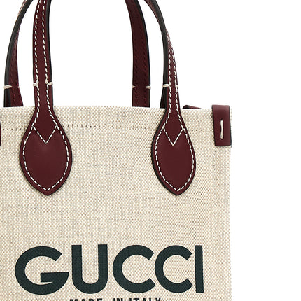 Gucci Beige Polyethylene Handbag Gucci