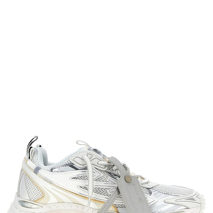 Off-White White Polyethylene Athletic Sneakers