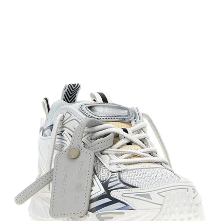 Off-White White Polyethylene Athletic Sneakers