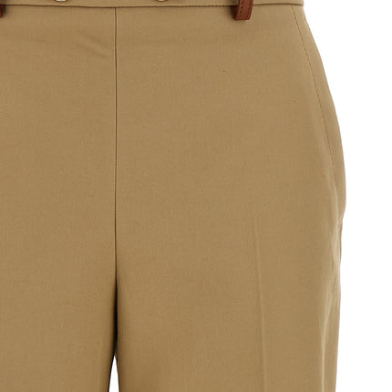 Gucci Beige Cotton Casual Pants