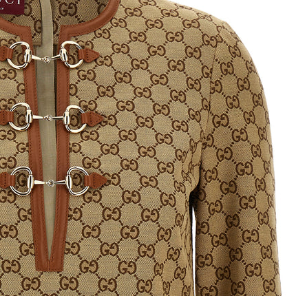 Gucci Beige Cotton Short Dress