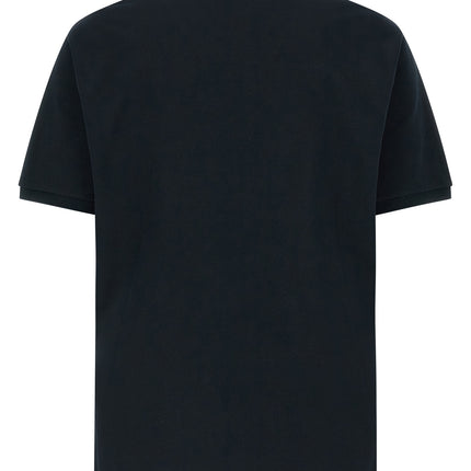 Gucci Blue Cotton Polo Shirt Gucci