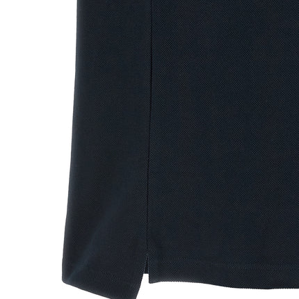 Gucci Blue Cotton Polo Shirt Gucci