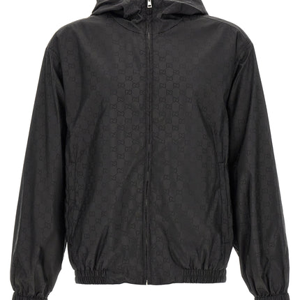 Gucci Black Polyamide Shell Jacket