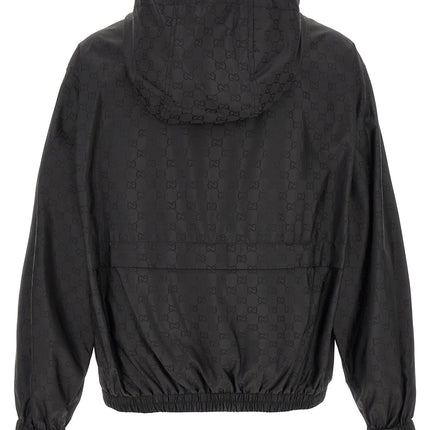 Gucci Black Polyamide Shell Jacket