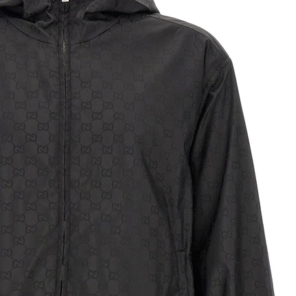 Gucci Black Polyamide Shell Jacket