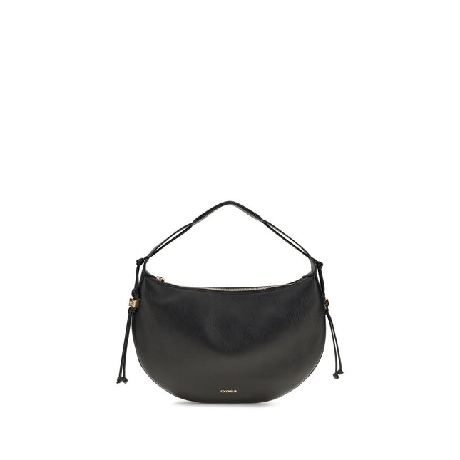 Coccinelle Black Calf Leather Bos Taurus Shoulder Bag