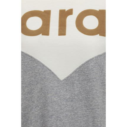Isabel Marant Étoile Gray Cotton Sweatshirt Isabel Marant Étoile