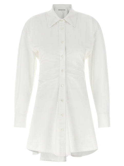 Alexander Wang White Cotton Short Dress