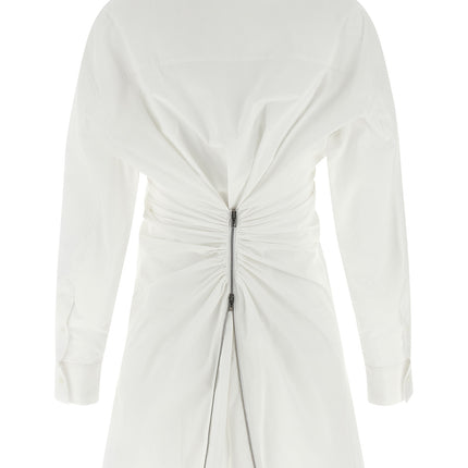 Alexander Wang White Cotton Short Dress
