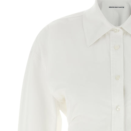 Alexander Wang White Cotton Short Dress
