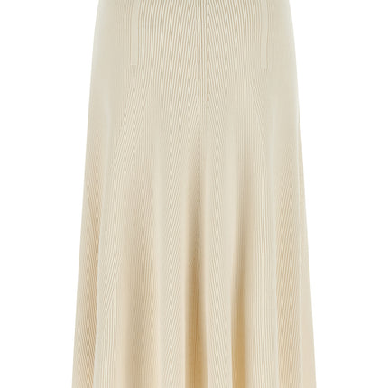 Zimmermann Beige Viscose Midi Skirt