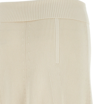 Zimmermann Beige Viscose Midi Skirt