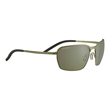Serengeti Brown Plastic Sunglasses