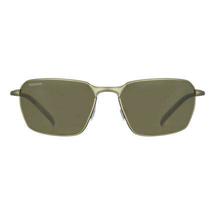 Serengeti Brown Plastic Sunglasses
