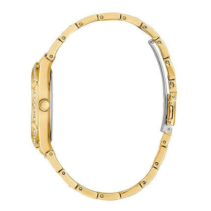 Guess Gold Stainless Steel Dress Watch