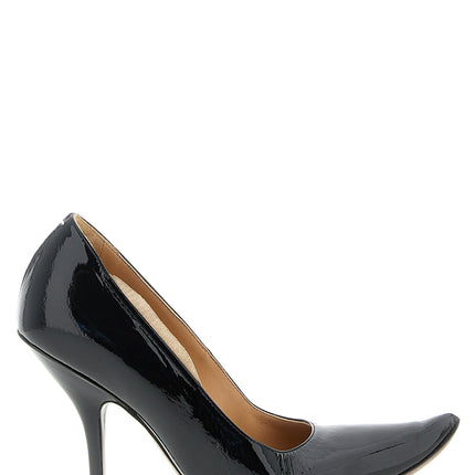 Maison Margiela Black Calfskin High Heel Pumps