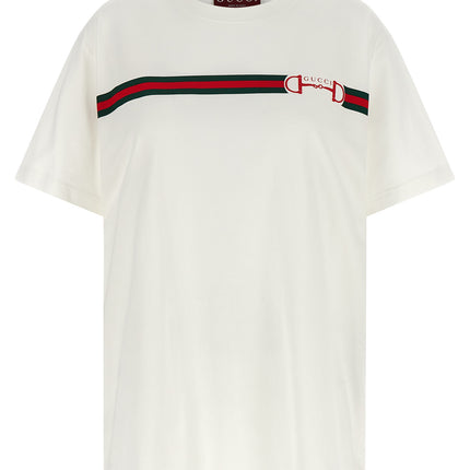 Gucci White Cotton T-Shirt Gucci