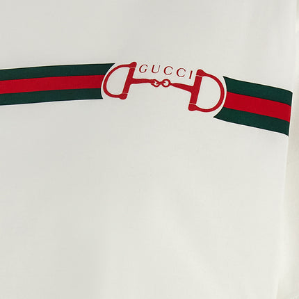 Gucci White Cotton T-Shirt Gucci