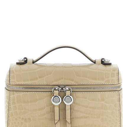 Tory Burch Beige Cowhide Shoulder Bag