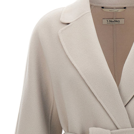 'S Max Mara Beige Wool Coat