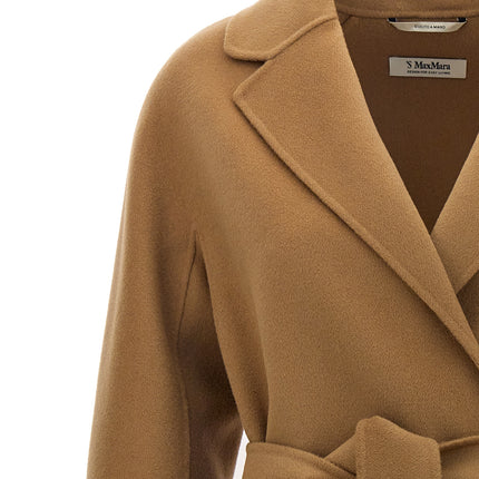 'S Max Mara Beige Wool Coat