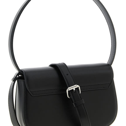 Diesel Black Cowhide Shoulder Bag