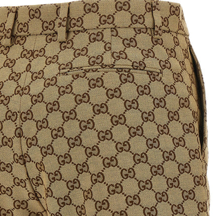 Gucci Beige Cotton Bermuda Shorts