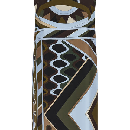 Emilio Pucci Multicolor Silk Short Dress