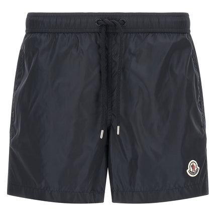 Moncler Blue Polyamide Cargo Shorts