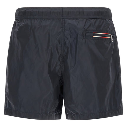 Moncler Blue Polyamide Cargo Shorts