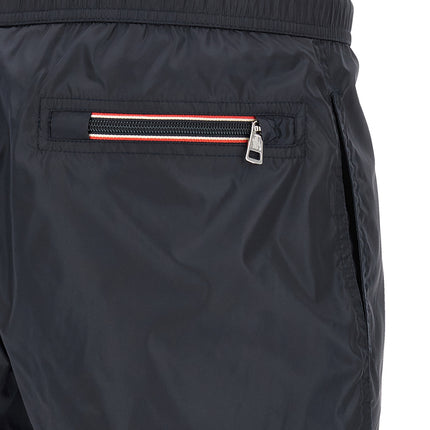 Moncler Blue Polyamide Cargo Shorts