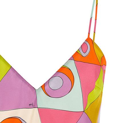 Emilio Pucci Multicolor Silk Blouse Emilio Pucci