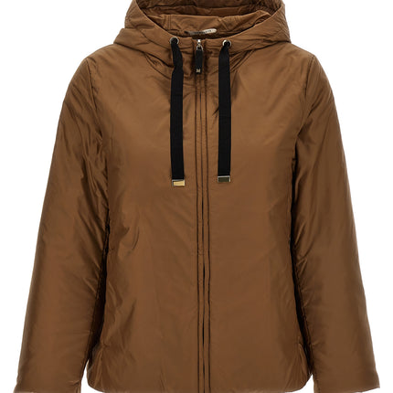 Max Mara Brown Polyester Shell Jacket