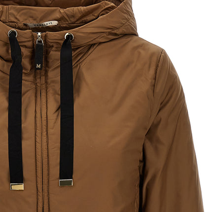 Max Mara Brown Polyester Shell Jacket