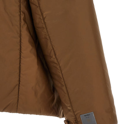 Max Mara Brown Polyester Shell Jacket