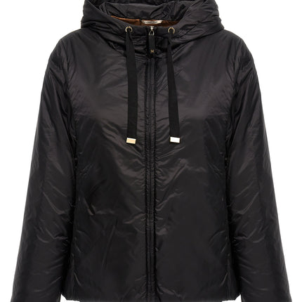 Max Mara Black Polyester Shell Jacket