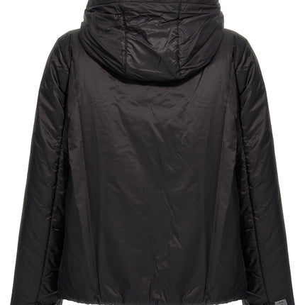 Max Mara Black Polyester Shell Jacket