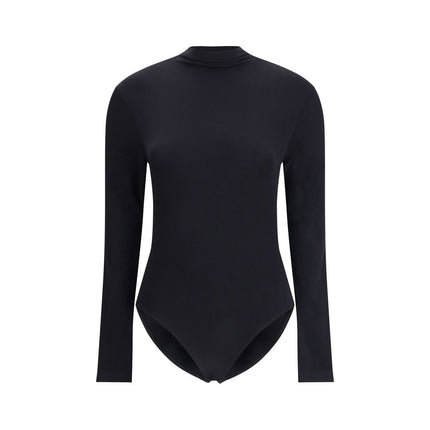 Wolford Black Polyamide Bodysuit