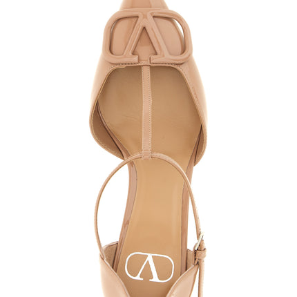 Valentino Garavani Multicolor Calfskin Mid Heel Pumps