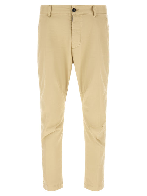 Dsquared² Beige Cotton Cargo Pants