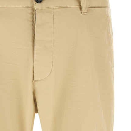Dsquared² Beige Cotton Cargo Pants