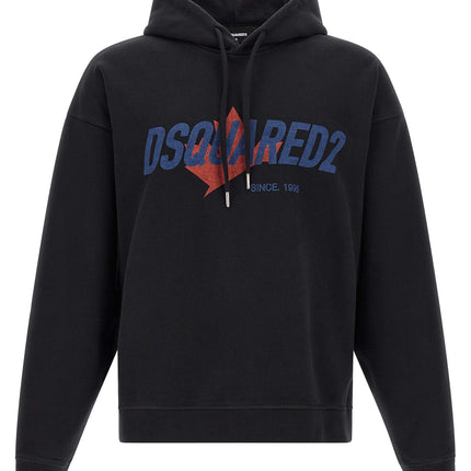 Dsquared² Black Cotton Sweatshirt