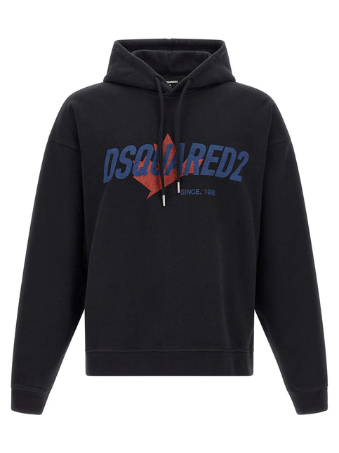 Dsquared² Black Cotton Sweatshirt