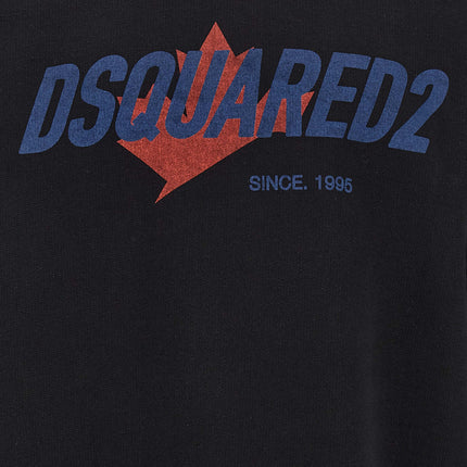 Dsquared² Black Cotton Sweatshirt