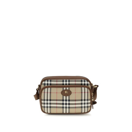 Burberry Beige Cotton Shoulder Bag