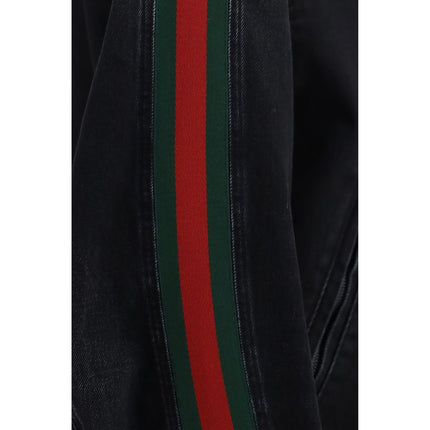 Gucci Black Cotton Biker Jacket