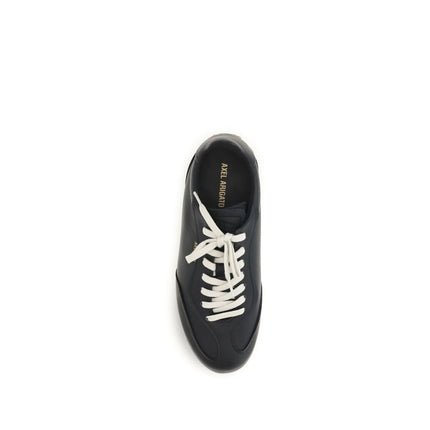 Axel Arigato Black Calf Leather Bos Taurus Athletic Sneakers
