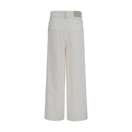 Brunello Cucinelli Beige Cotton Jeans Denim Brunello Cucinelli