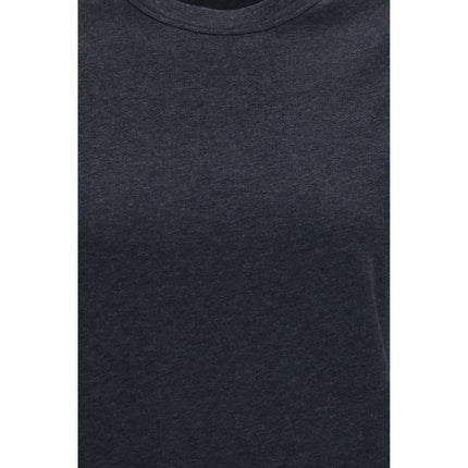 Brunello Cucinelli Gray Cotton T-Shirt
